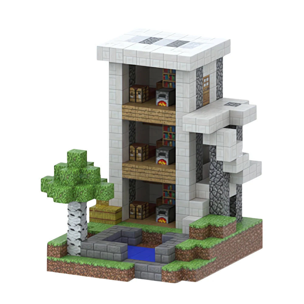 Le Donjon de l’Explorateur (538 pièces) - BlockCraft