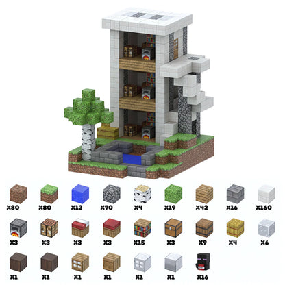 Le Donjon de l’Explorateur (538 pièces) - BlockCraft